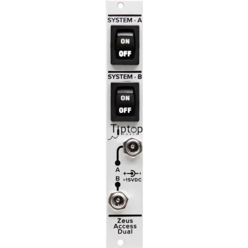 Tiptop Audio Zeus Access Dual Eurorack Power Input Module