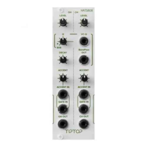 Tiptop Audio HATS808 Hi Hat Eurorack Drum Module (White)
