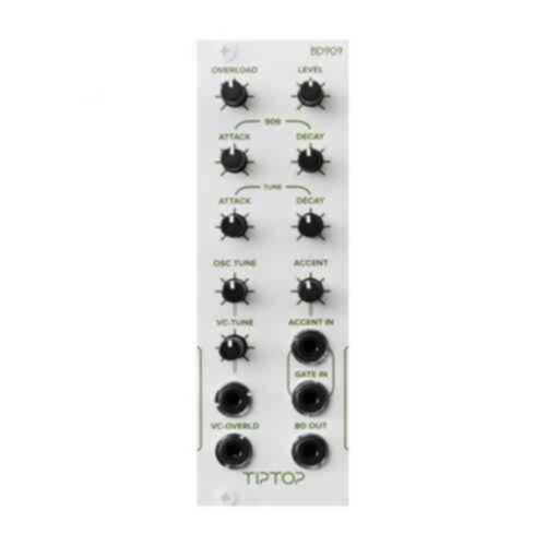 Tiptop Audio BD909 Analogue Bass Drum Eurorack Module (White)