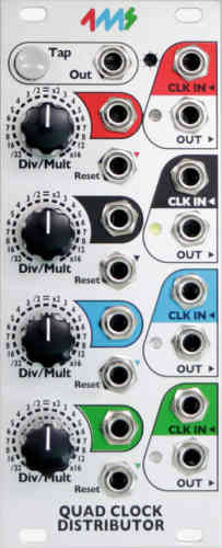4ms Quad Clock Distributor Expander Eurorack Module