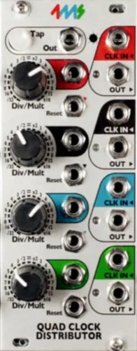 4ms Quad Clock Distributor Eurorack Module (QCD)