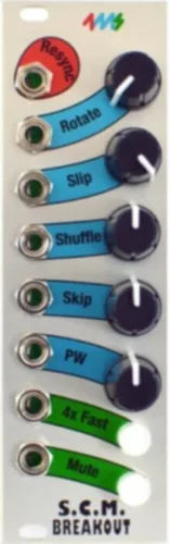 4ms Shuffling Clock Multiplier Breakout Eurorack Module
