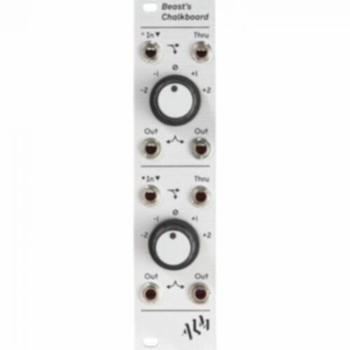 ALM Busy Circuits Beast’s Chalkboard Eurorack Octave Switch Module