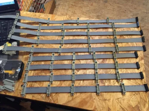 Flying Bus Cable Power – Eurorack 104hp (8-16 connectors)