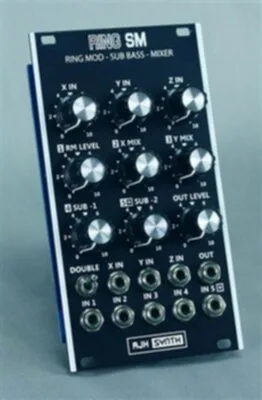 AJH Synths MiniMod Ring SM Eurorack Module (Vintage Black)