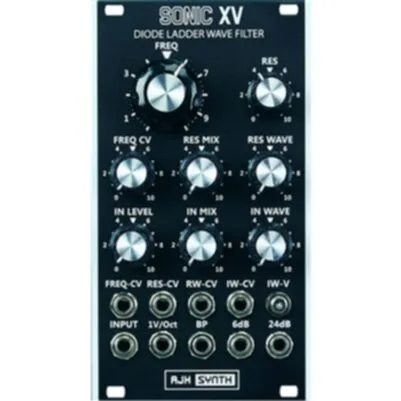 AJH Synths Sonic XV Eurorack Filter Module (Vintage Black)