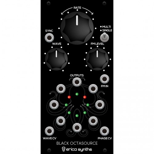 Erica Synths Black Octasource Eurorack LFO Module