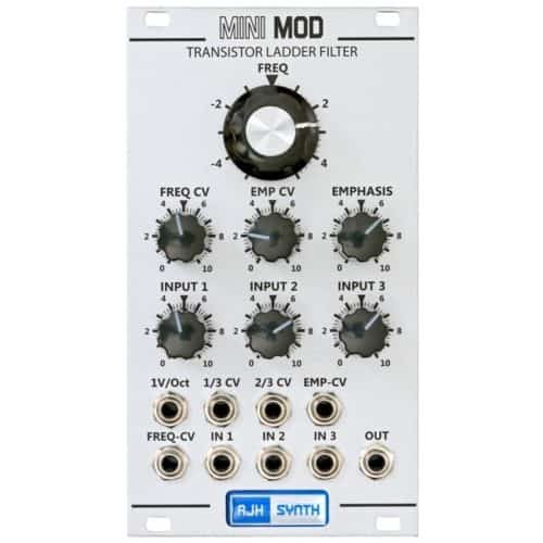 AJH Synths MiniMod VCF Eurorack Module (Silver)