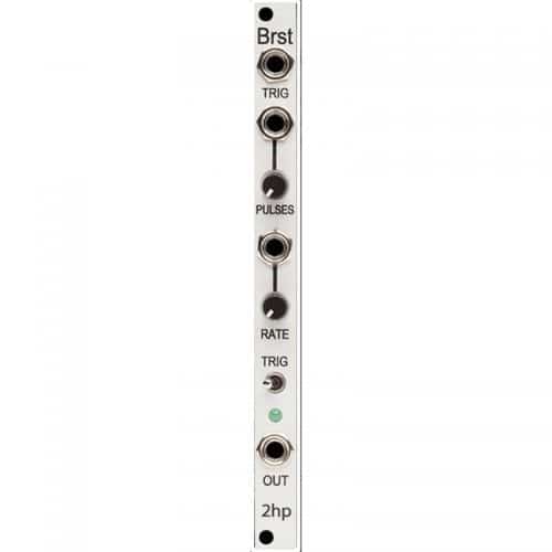 2hp Brst Eurorack Trigger Module (Silver)