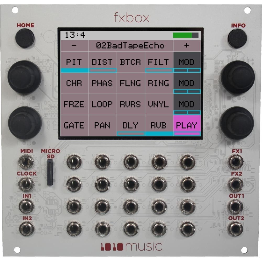 1010 Music FxBox Eurorack Digital Effects Module