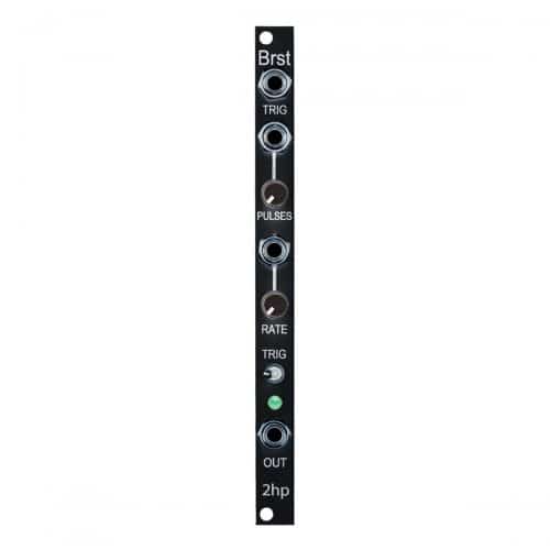 2hp Brst Eurorack Trigger Module (Black)