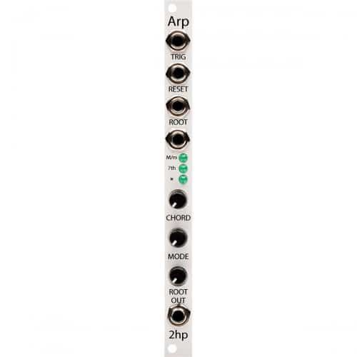 2hp Arp Eurorack Arpeggiator Module (Silver)