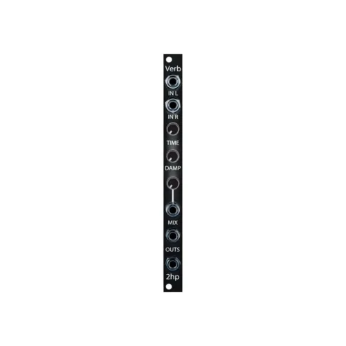 2hp Verb Eurorack Reverb Module (Black)
