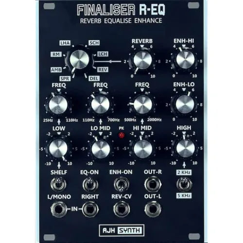 AJH Synths Finaliser R-EQ Eurorack Master Output Module (Vintage Black)