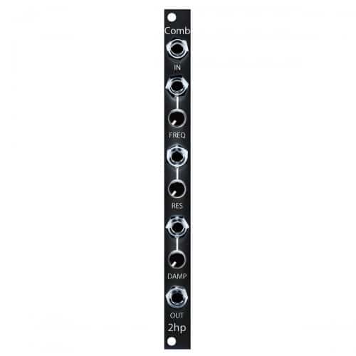 2hp Comb Eurorack Filter Module (Black)