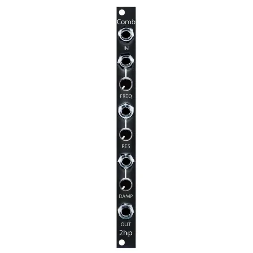 2hp Comb Eurorack Filter Module (Black)
