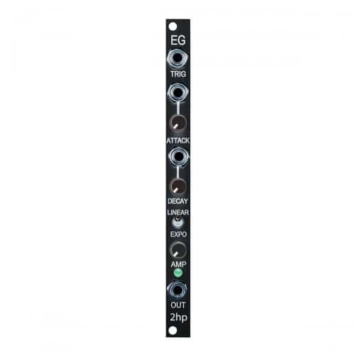 2hp EG Eurorack Envevlope Generator Module (Black)