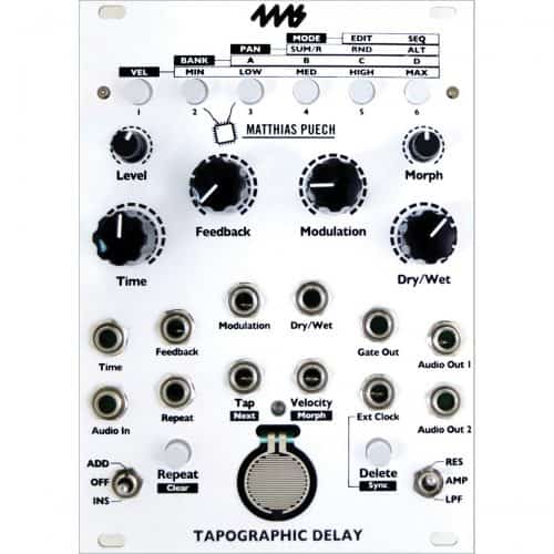4ms Tapographic Delay Eurorack Module