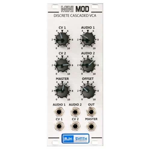AJH Synths MiniMod VCA Eurorack Module (Silver)
