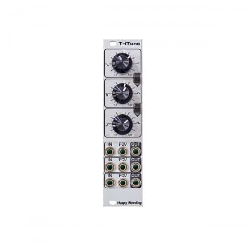 Happy Nerding TriTone Eurorack Filter Module (Silver)