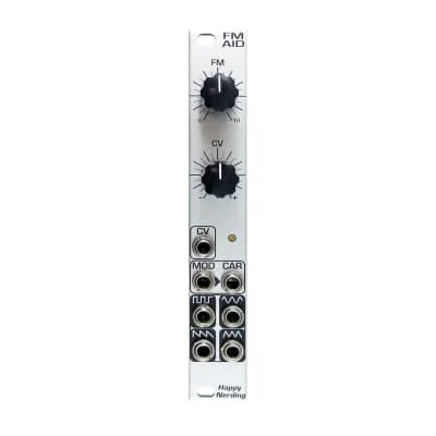 Happy Nerding FM Aid Eurorack Frequency Modulation Module (Silver)