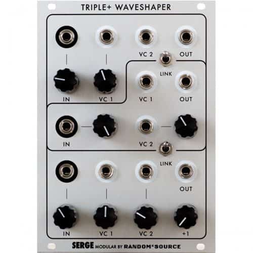 Serge/Random Source Triple Waveshaper Eurorack Module (TWS+)