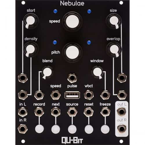 Qu-Bit Electronix Nebulae MK2 Eurorack Sampler Module (Black)