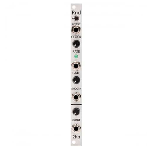 2hp Rnd V2 Eurorack Random Voltage Generator Module (Silver)