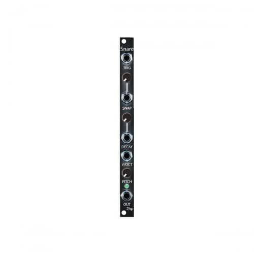 2hp Snare Eurorack Drum Module (Black)