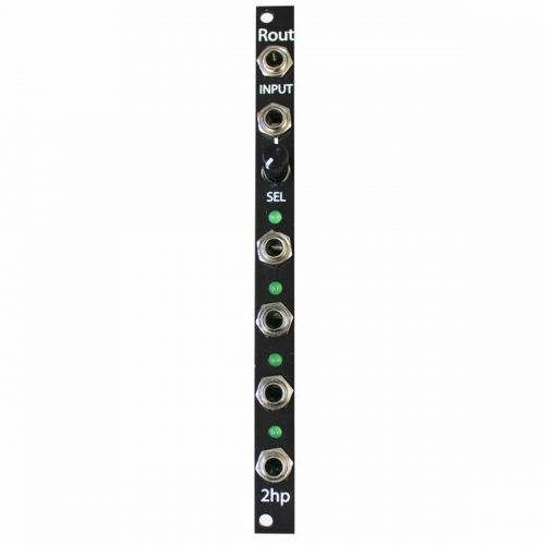 2hp Rout Eurorack Switch Module (Black)