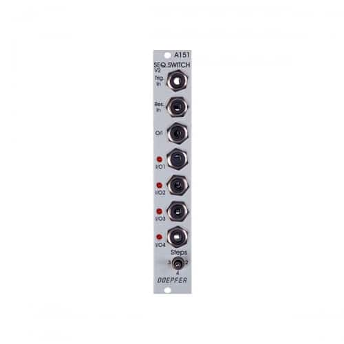 Doepfer A-151 Eurorack Quad Sequential Switch Module