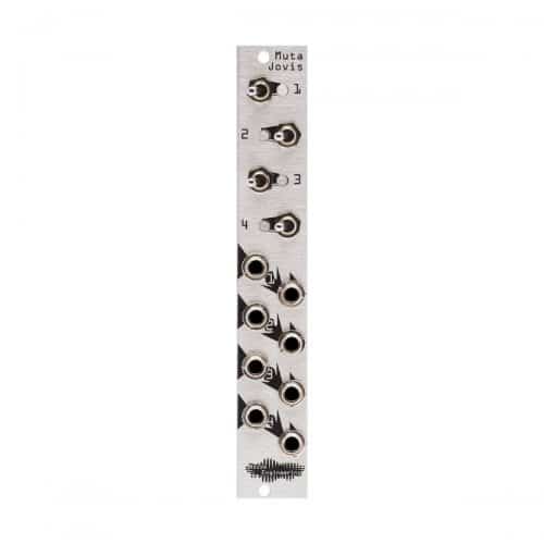 Noise Engineering Muta Jovis Eurorack Quad Mute Module (Silver)