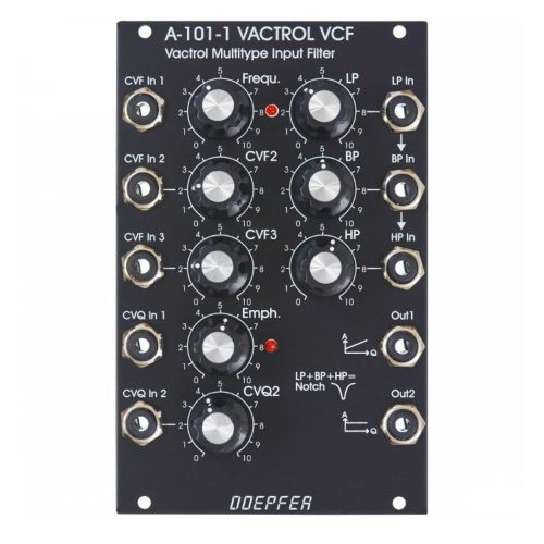 Doepfer A-101-V Eurorack Steiner Filter Module (Black)