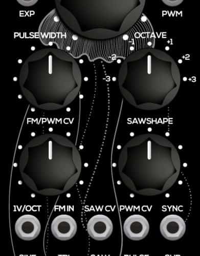 Erica Synths Black VCO MKII Eurorack Oscillator Module