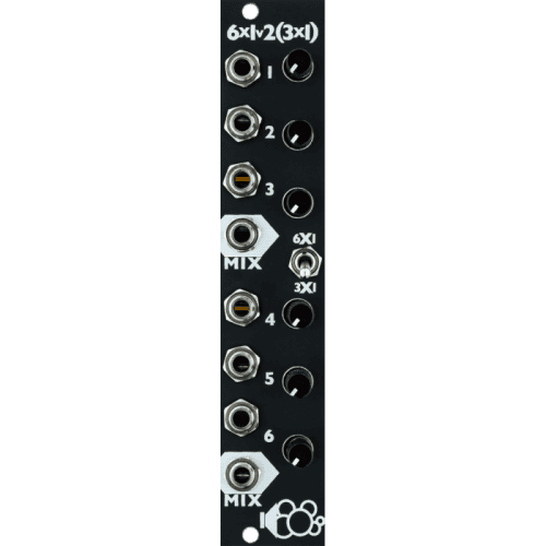 Bubblesound MIX6 Eurorack Mixer Module