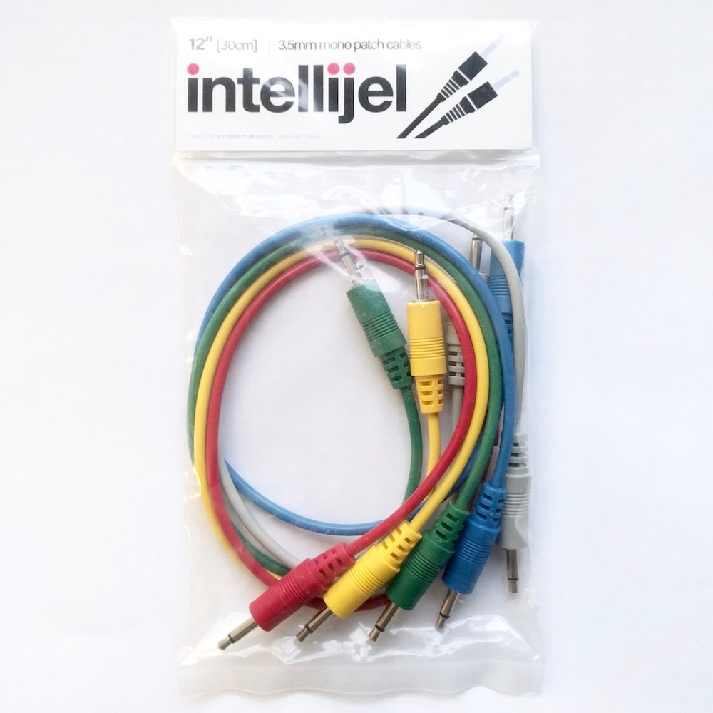 Intellijel Eurorack Patch Cables (30cm – 5 Pack)