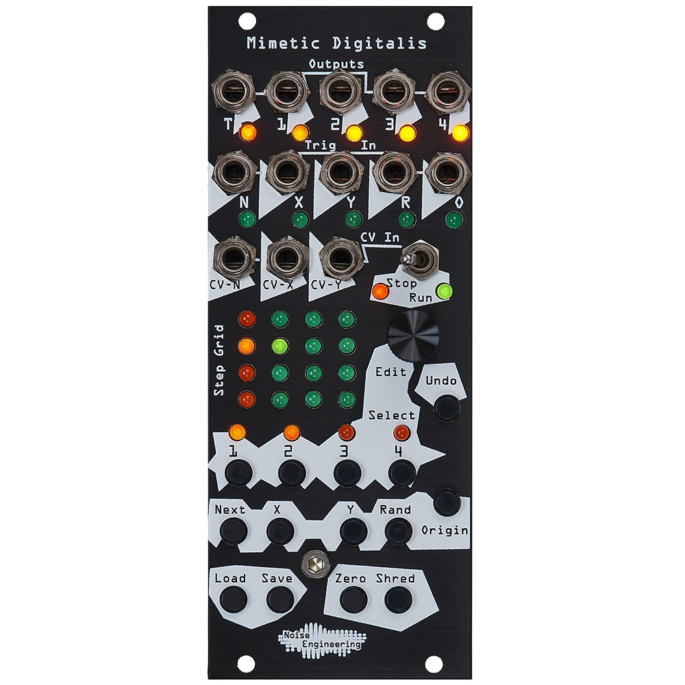 Noise Engineering Mimetic Digitalis Eurorack Sequencer Module (Black)