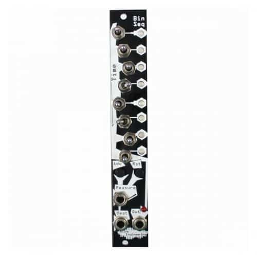 Noise Engineering Bin Seq Eurorack Gate Sequencer Module (Black)