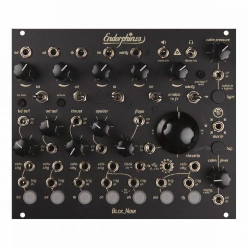 Endorphin.es BLK_Noir Eurorack Drum Synth Module