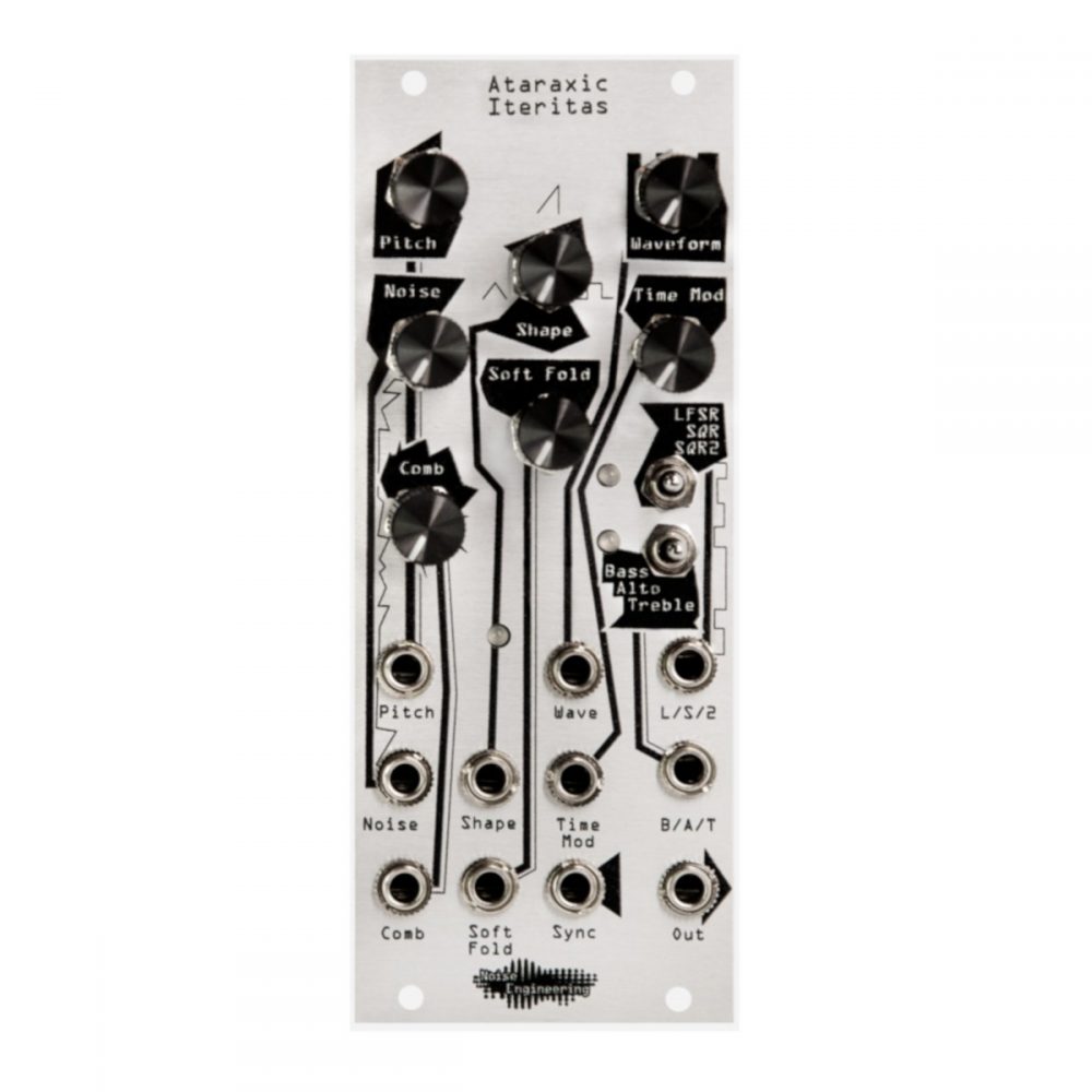 Noise Engineering Ataraxic Iteritas Eurorack Oscillator Module (Silver)