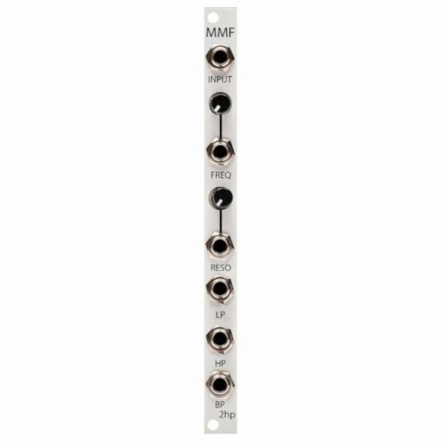 2hp MMF Eurorack Multi Mode Filter Module (Silver)