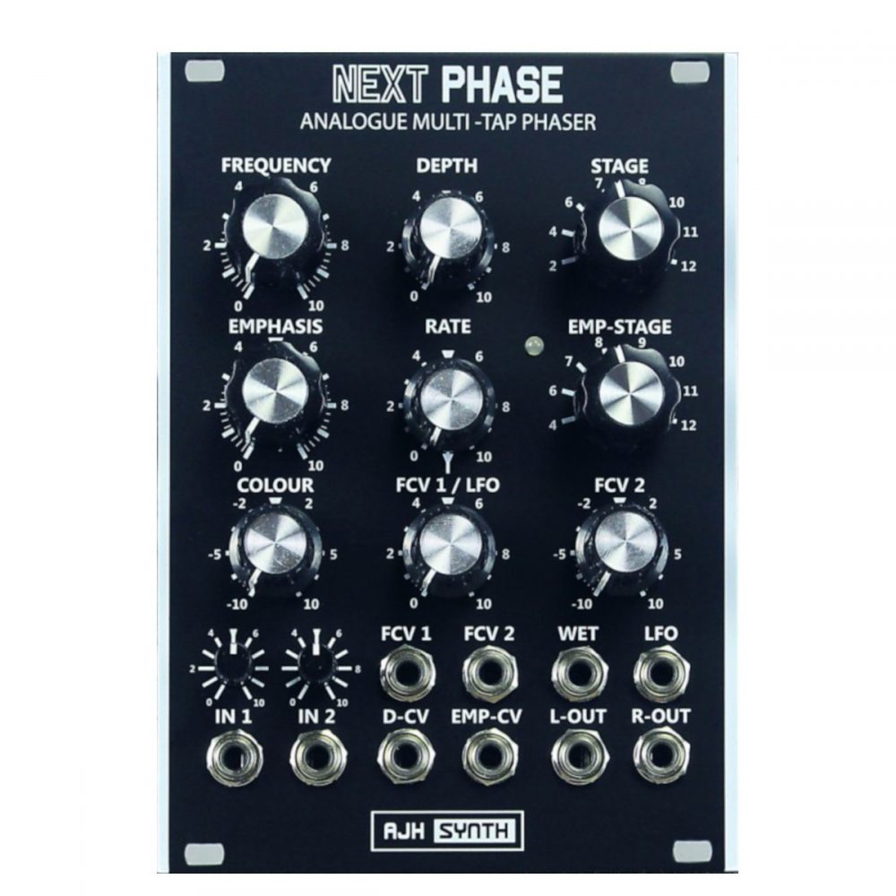 AJH Synth Next Phase Eurorack Phaser Module (Black)