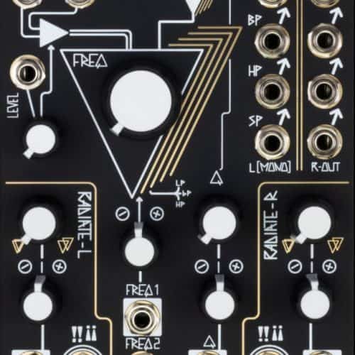 Make Noise QPAS Eurorack Quad Core Stereo Filter Module