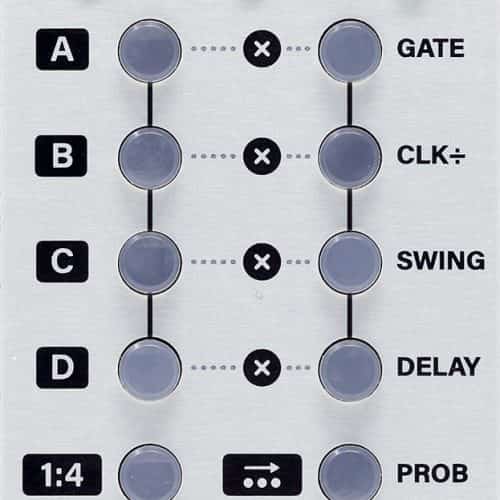 Intellijel Steppy 3U Eurorack Gate Sequencer Module