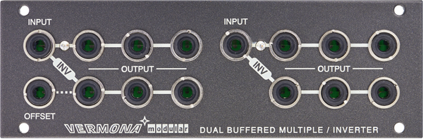 Vermona Dual Buffered Multiple/Inverter (1U Module)