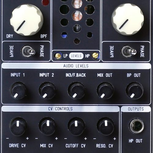 ADDAC 611 Gotharman’s VC Tube Filter Eurorack Module
