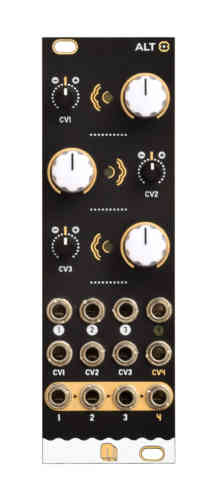 NANO Modules ALT Eurorack Quad VCA and Mixer Module