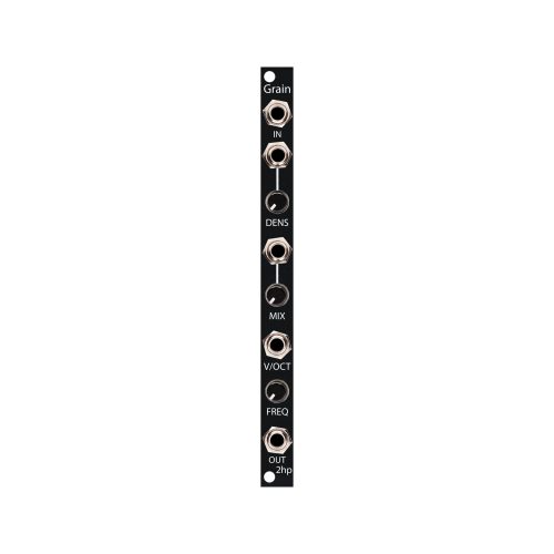 2HP Grain Eurorack Granular Synthesis Module (Black)