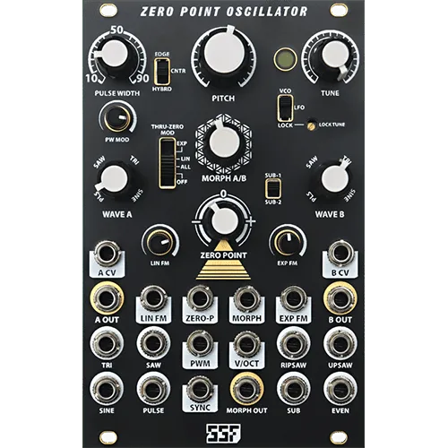 Steady State Fate Zero Point Oscillator Eurorack Module (Black)