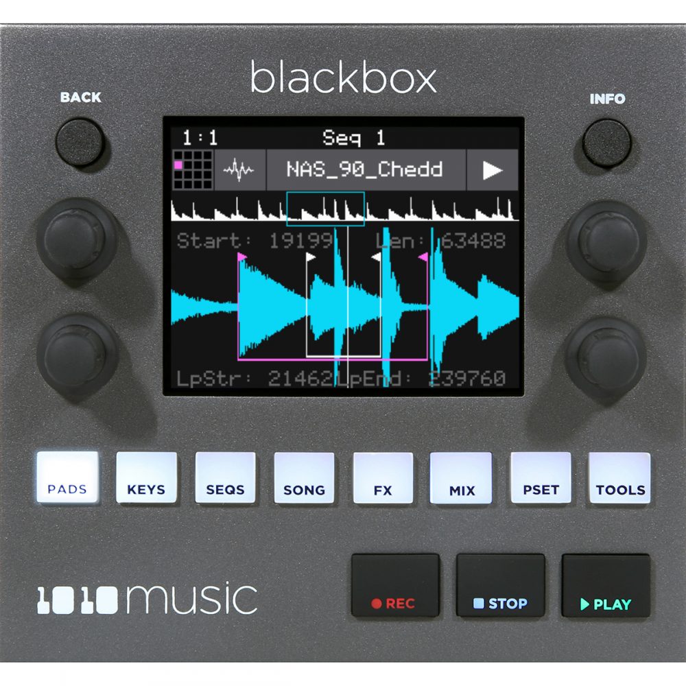 1010 Music Black Box Desktop Sampler